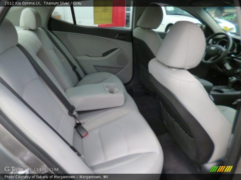 Titanium Silver / Gray 2012 Kia Optima LX