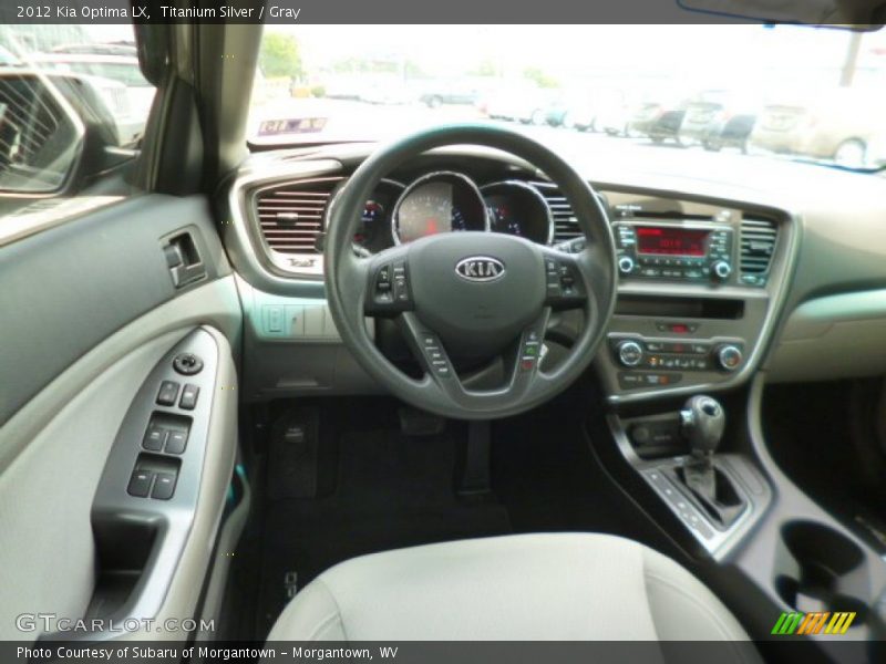 Titanium Silver / Gray 2012 Kia Optima LX