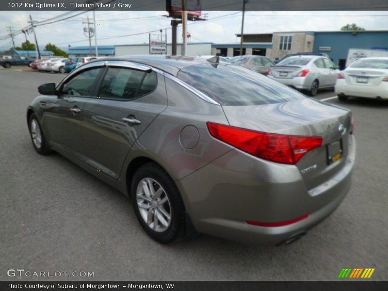 Titanium Silver / Gray 2012 Kia Optima LX