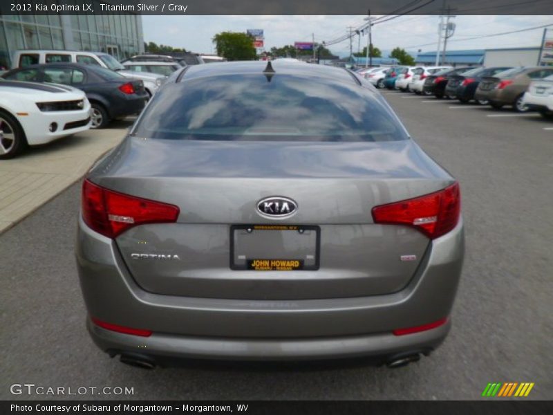 Titanium Silver / Gray 2012 Kia Optima LX