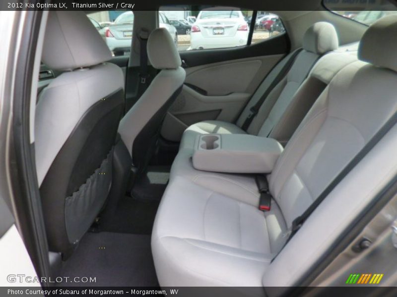Titanium Silver / Gray 2012 Kia Optima LX
