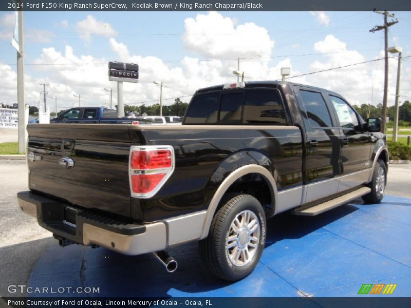 Kodiak Brown / King Ranch Chaparral/Black 2014 Ford F150 King Ranch SuperCrew