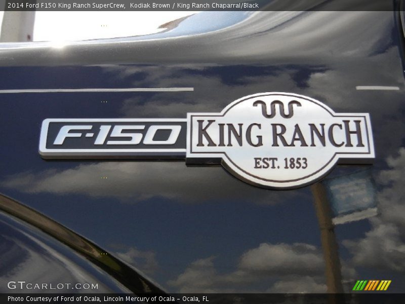 Kodiak Brown / King Ranch Chaparral/Black 2014 Ford F150 King Ranch SuperCrew
