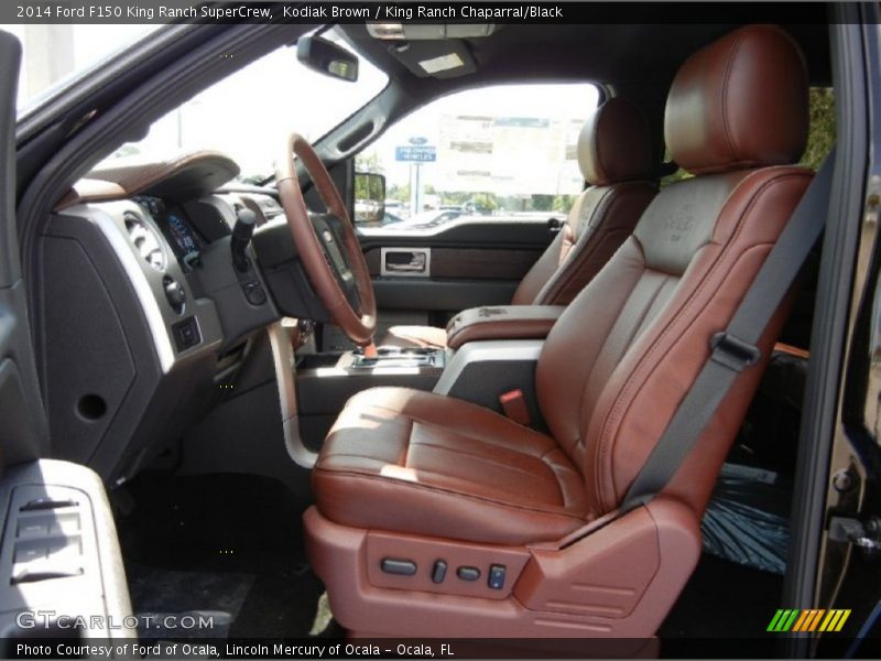 Kodiak Brown / King Ranch Chaparral/Black 2014 Ford F150 King Ranch SuperCrew