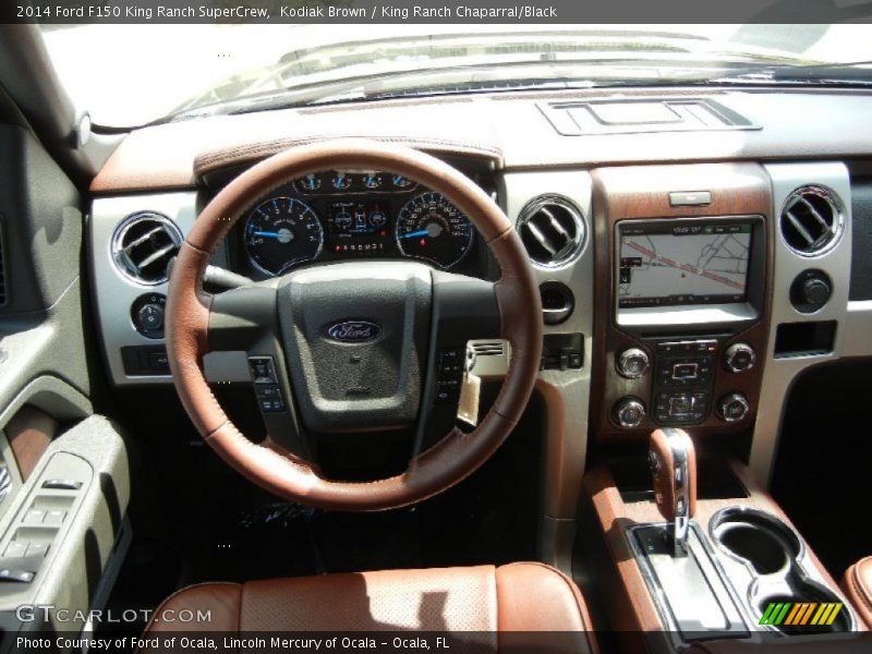 Kodiak Brown / King Ranch Chaparral/Black 2014 Ford F150 King Ranch SuperCrew