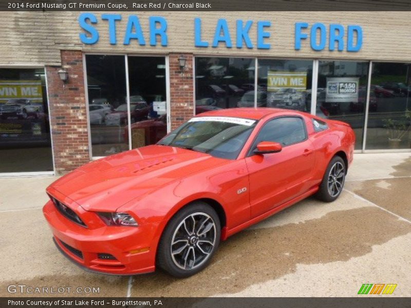 Race Red / Charcoal Black 2014 Ford Mustang GT Premium Coupe