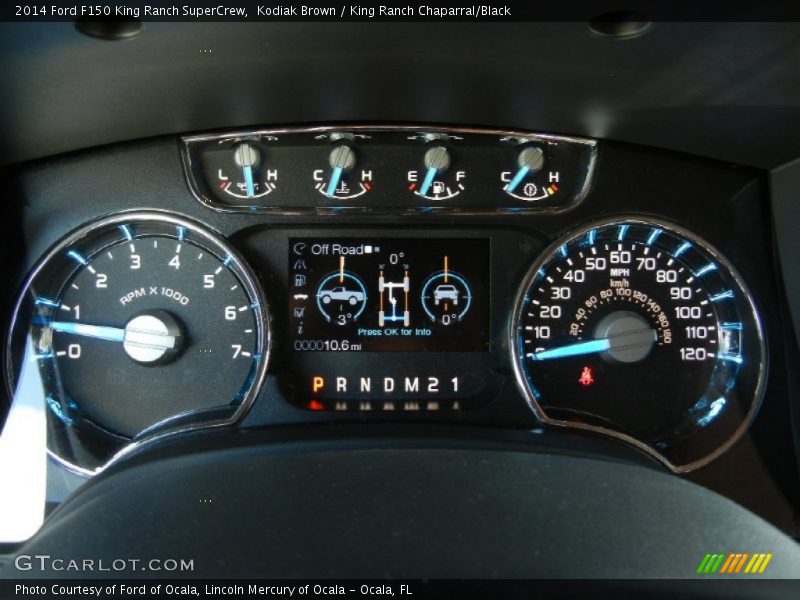 Kodiak Brown / King Ranch Chaparral/Black 2014 Ford F150 King Ranch SuperCrew