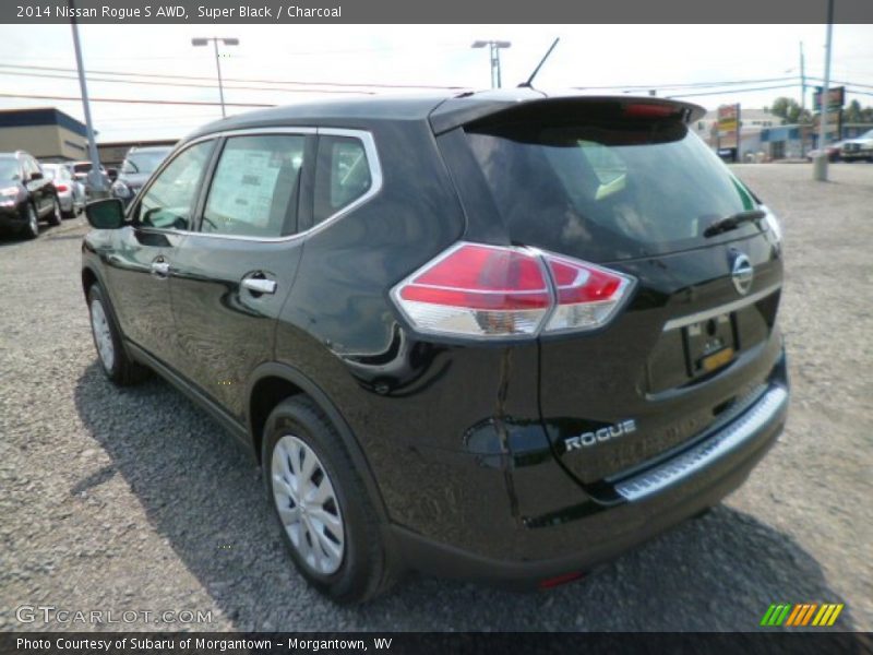 Super Black / Charcoal 2014 Nissan Rogue S AWD