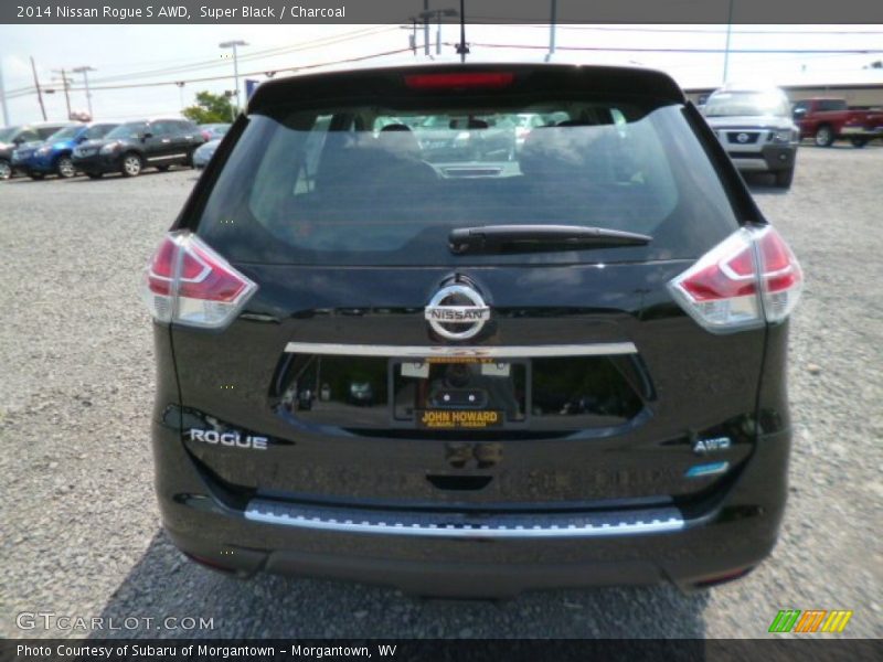 Super Black / Charcoal 2014 Nissan Rogue S AWD