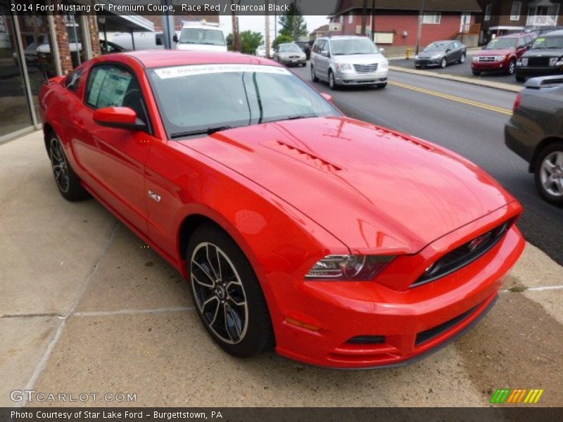 Race Red / Charcoal Black 2014 Ford Mustang GT Premium Coupe