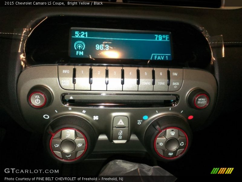 Bright Yellow / Black 2015 Chevrolet Camaro LS Coupe