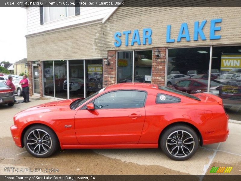 Race Red / Charcoal Black 2014 Ford Mustang GT Premium Coupe