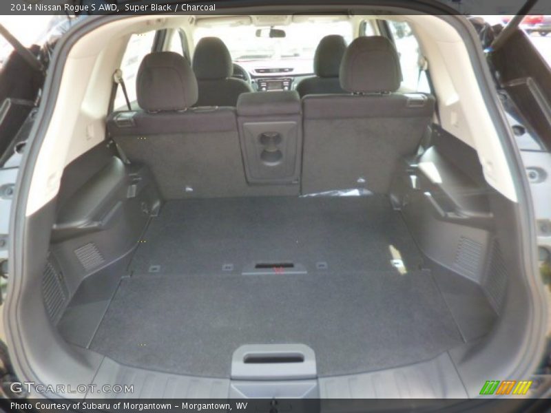 Super Black / Charcoal 2014 Nissan Rogue S AWD