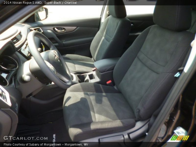 Super Black / Charcoal 2014 Nissan Rogue S AWD