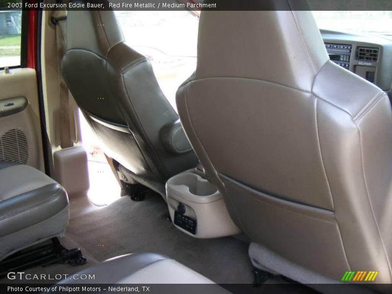 Red Fire Metallic / Medium Parchment 2003 Ford Excursion Eddie Bauer