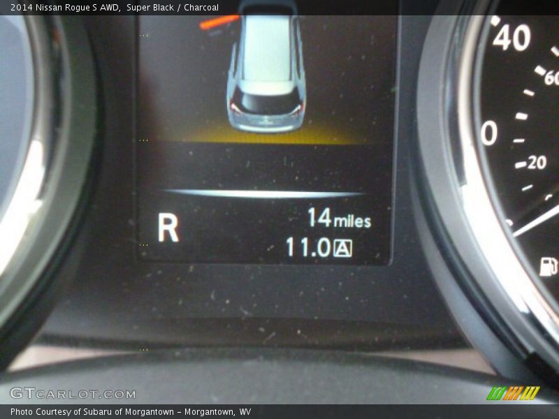 Super Black / Charcoal 2014 Nissan Rogue S AWD