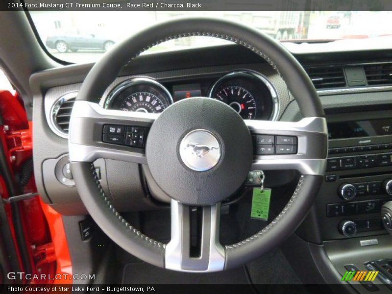 Race Red / Charcoal Black 2014 Ford Mustang GT Premium Coupe