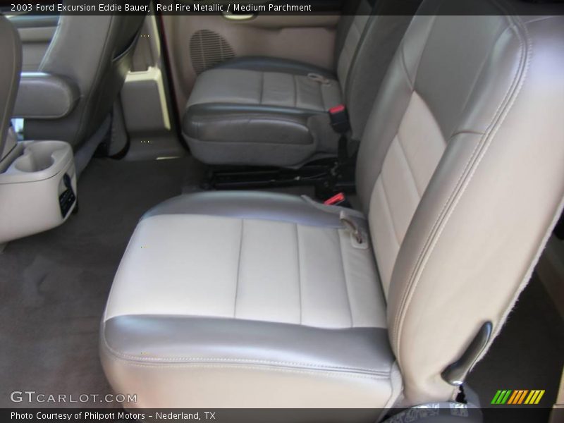Red Fire Metallic / Medium Parchment 2003 Ford Excursion Eddie Bauer