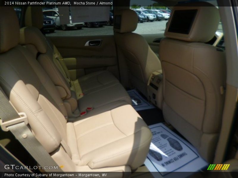 Mocha Stone / Almond 2014 Nissan Pathfinder Platinum AWD