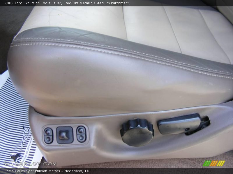 Red Fire Metallic / Medium Parchment 2003 Ford Excursion Eddie Bauer