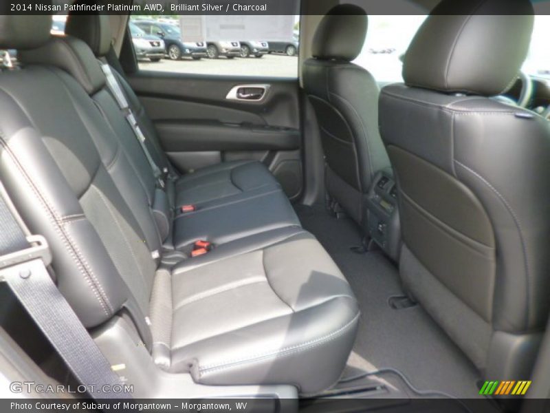 Brilliant Silver / Charcoal 2014 Nissan Pathfinder Platinum AWD