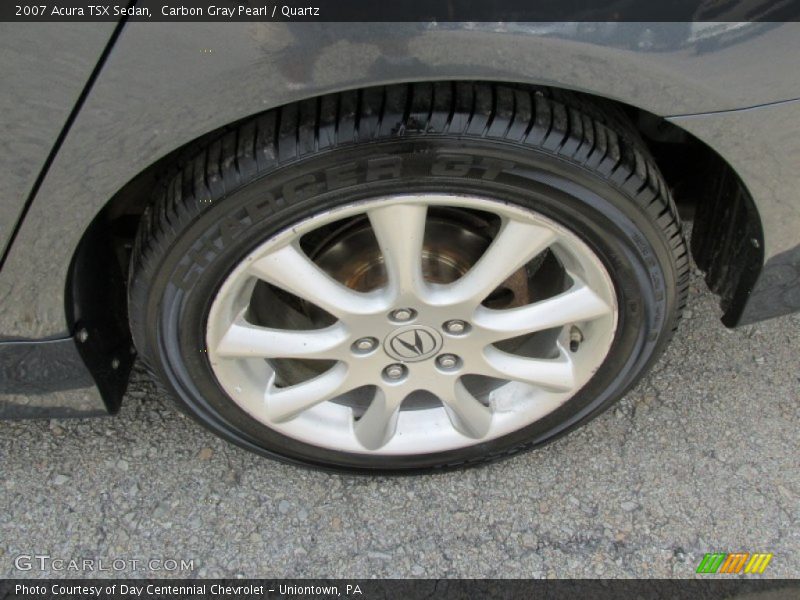 Carbon Gray Pearl / Quartz 2007 Acura TSX Sedan