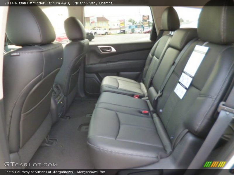 Brilliant Silver / Charcoal 2014 Nissan Pathfinder Platinum AWD
