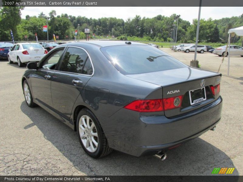 Carbon Gray Pearl / Quartz 2007 Acura TSX Sedan