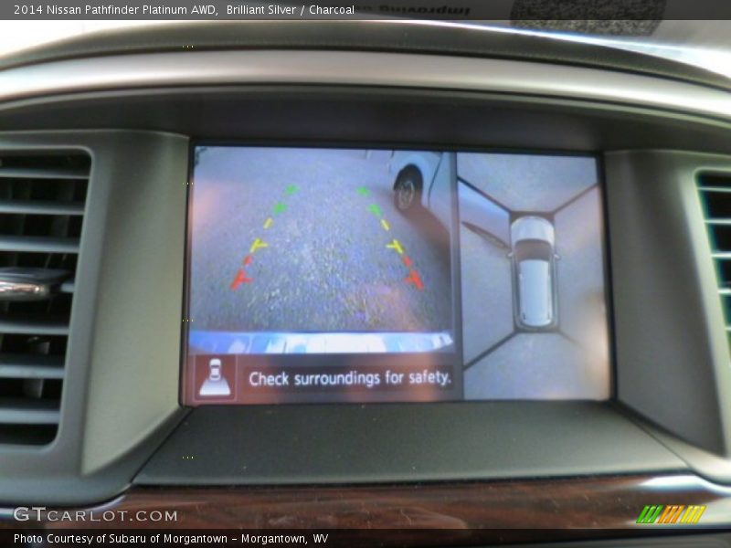 Brilliant Silver / Charcoal 2014 Nissan Pathfinder Platinum AWD