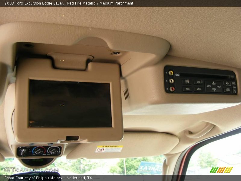 Red Fire Metallic / Medium Parchment 2003 Ford Excursion Eddie Bauer