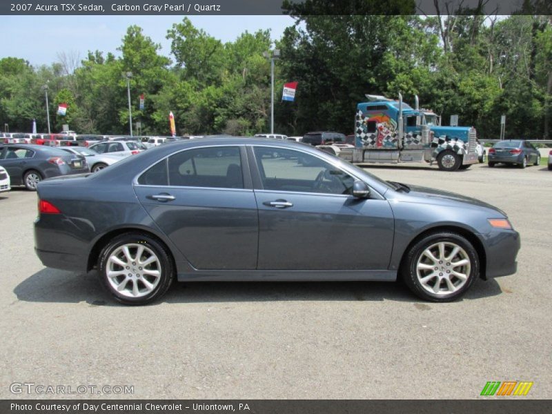 Carbon Gray Pearl / Quartz 2007 Acura TSX Sedan