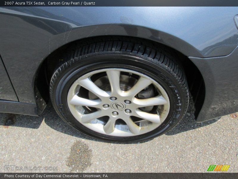 Carbon Gray Pearl / Quartz 2007 Acura TSX Sedan