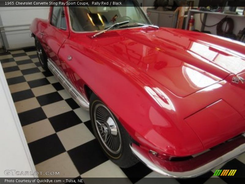 Rally Red / Black 1965 Chevrolet Corvette Sting Ray Sport Coupe