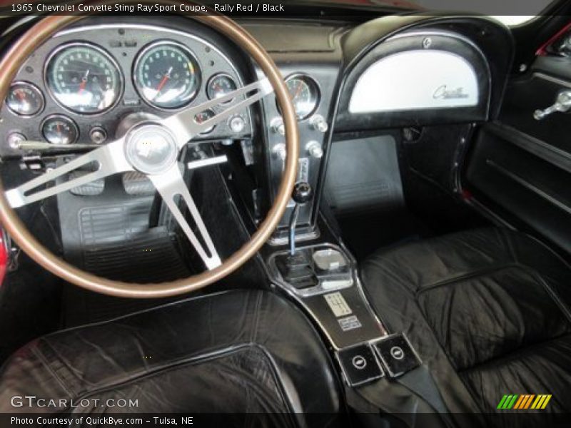 Rally Red / Black 1965 Chevrolet Corvette Sting Ray Sport Coupe