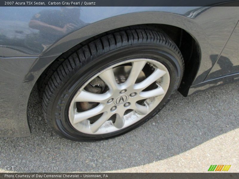 Carbon Gray Pearl / Quartz 2007 Acura TSX Sedan