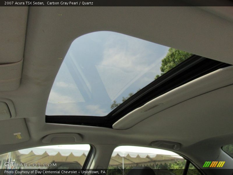 Carbon Gray Pearl / Quartz 2007 Acura TSX Sedan