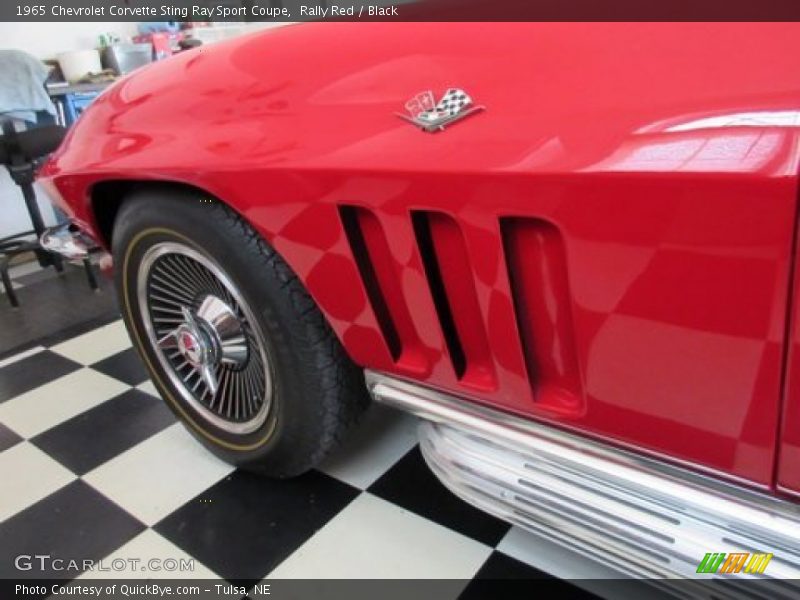 Rally Red / Black 1965 Chevrolet Corvette Sting Ray Sport Coupe