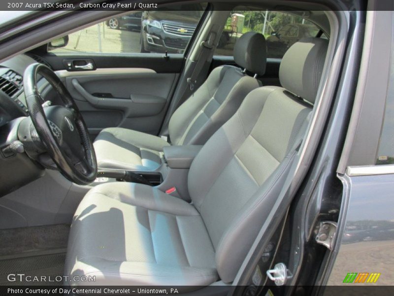 Carbon Gray Pearl / Quartz 2007 Acura TSX Sedan