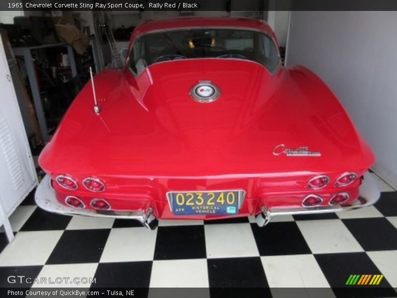 Rally Red / Black 1965 Chevrolet Corvette Sting Ray Sport Coupe