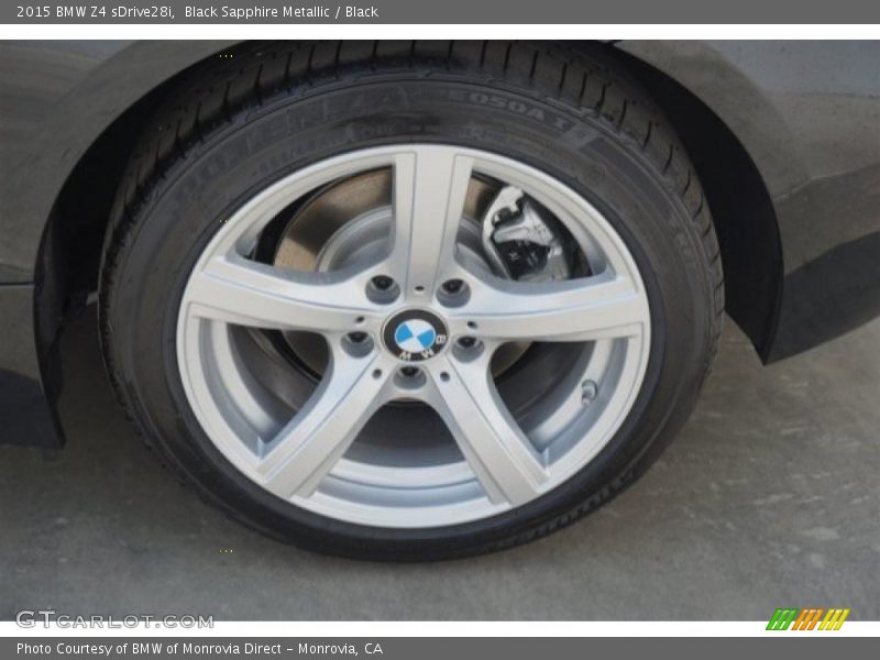 Black Sapphire Metallic / Black 2015 BMW Z4 sDrive28i