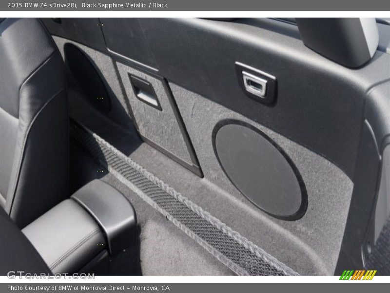 Black Sapphire Metallic / Black 2015 BMW Z4 sDrive28i