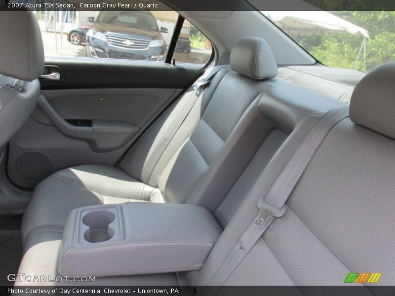 Carbon Gray Pearl / Quartz 2007 Acura TSX Sedan