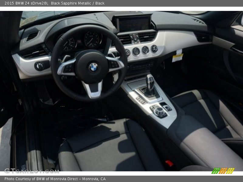 Black Sapphire Metallic / Black 2015 BMW Z4 sDrive28i