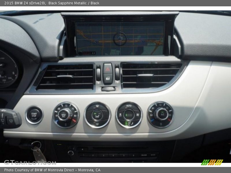 Black Sapphire Metallic / Black 2015 BMW Z4 sDrive28i