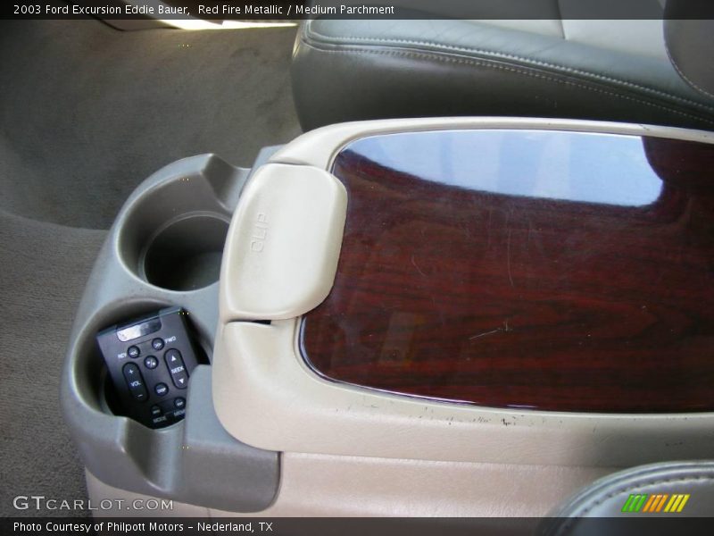 Red Fire Metallic / Medium Parchment 2003 Ford Excursion Eddie Bauer