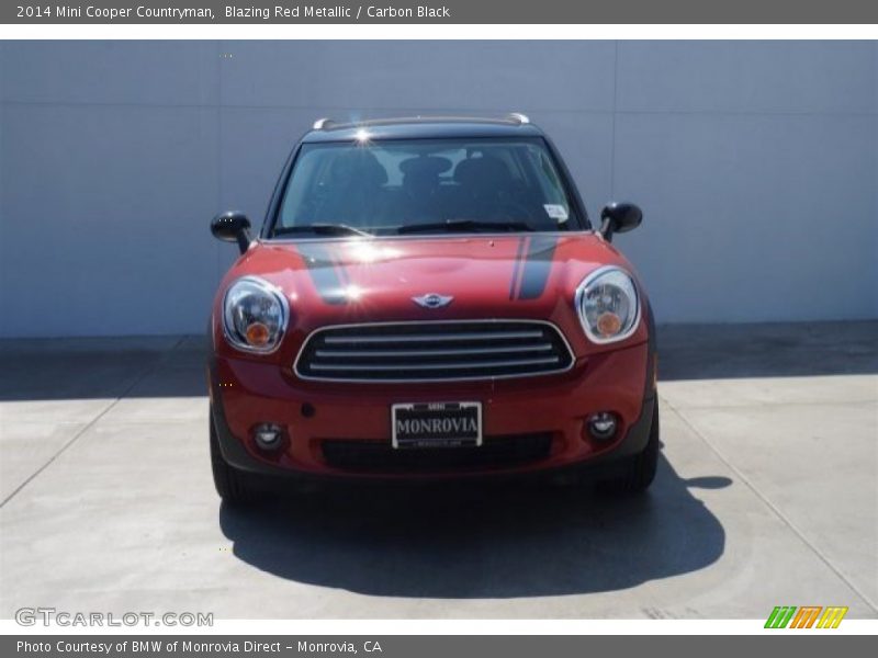 Blazing Red Metallic / Carbon Black 2014 Mini Cooper Countryman