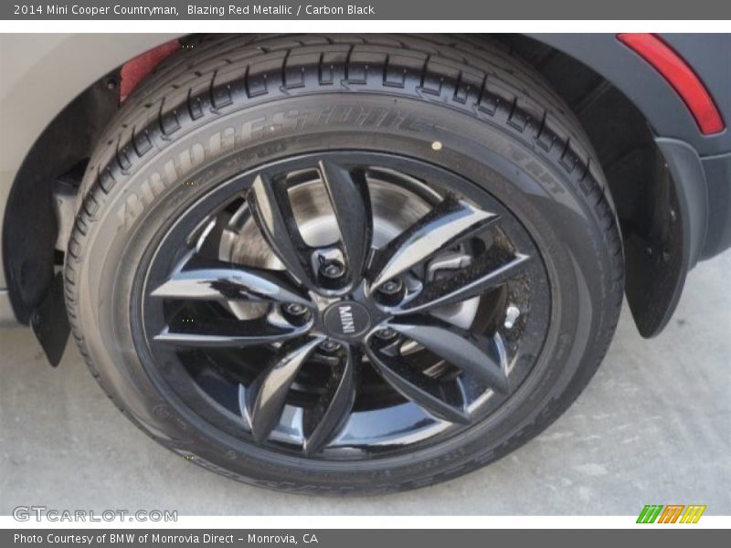 Blazing Red Metallic / Carbon Black 2014 Mini Cooper Countryman