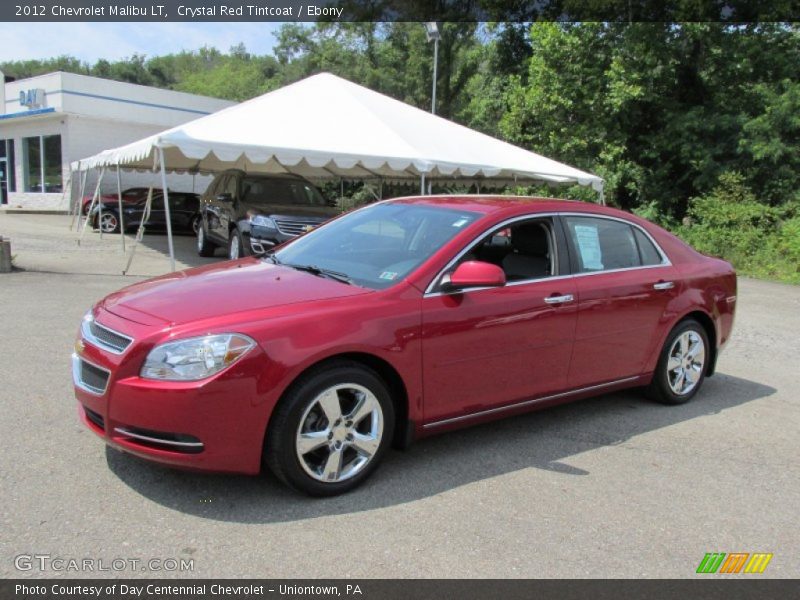 Crystal Red Tintcoat / Ebony 2012 Chevrolet Malibu LT