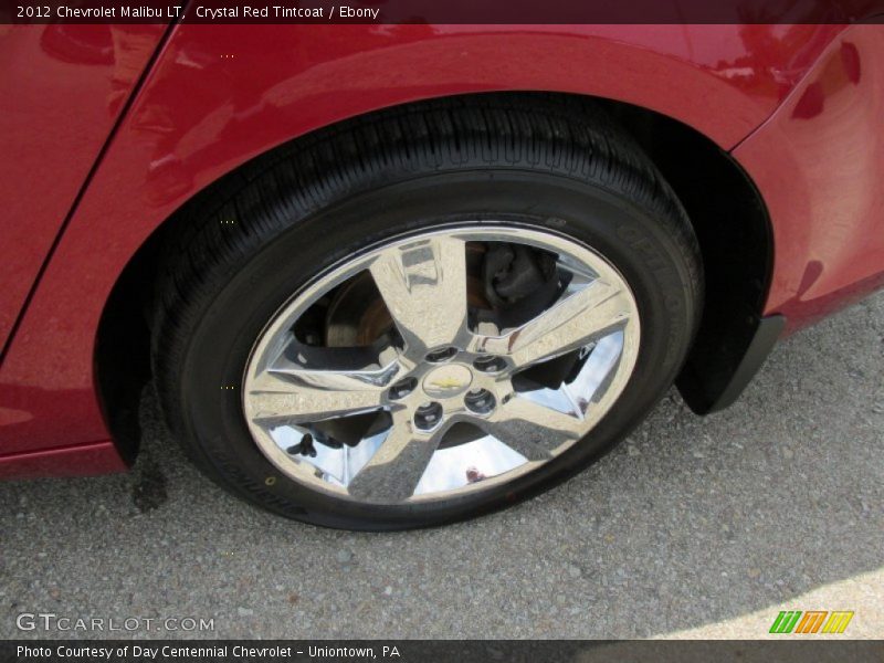 Crystal Red Tintcoat / Ebony 2012 Chevrolet Malibu LT