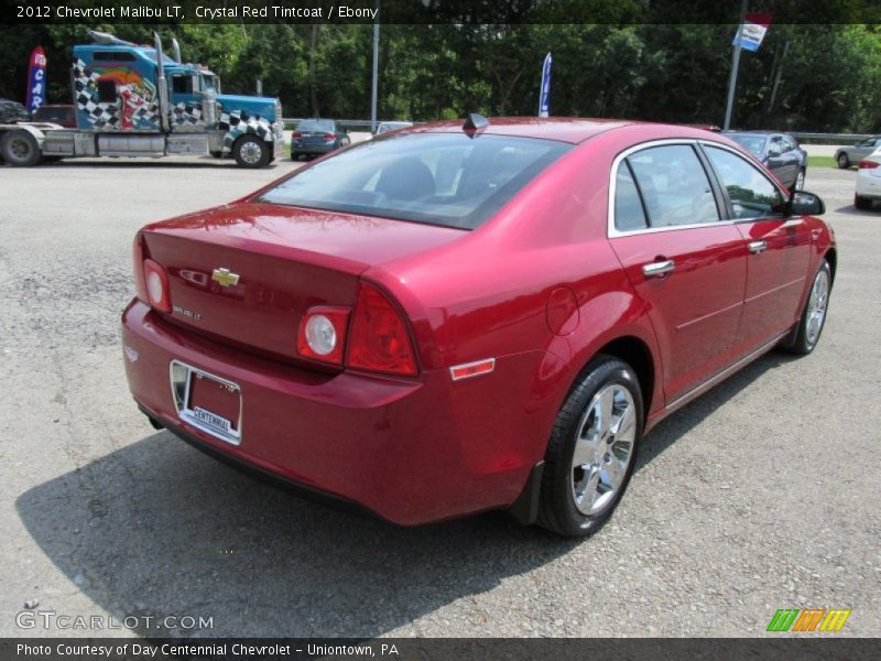 Crystal Red Tintcoat / Ebony 2012 Chevrolet Malibu LT